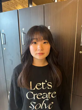 ロング arl 豊田店アシスタントのヘアスタイル