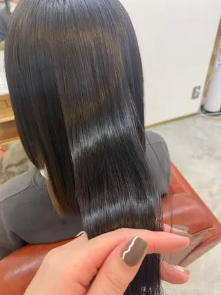 ミディアム パーマ funa/京都河原町 /艶髪/暖色のヘアスタイル