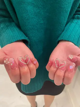 ネイル 束感まつ毛/ネイル/ LED♥KIRARAのマツエク・マツパデザイン