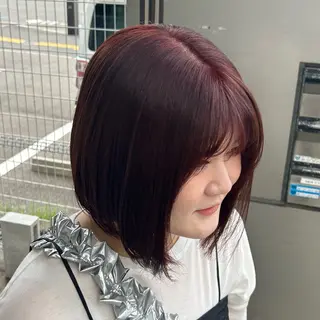 ミディアム カラー Emitas.宮街道店所属・メイ/和歌山美容室/ Emitas.のヘアスタイル
