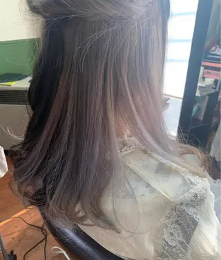 ロング カラー hair salonyuri所属・ヘアサロンユリ もりたきょうこのヘアスタイル