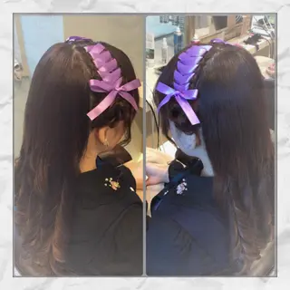 ロング ヘアセット/着付け 𓇼 松本 夏美𓇼のヘアスタイル