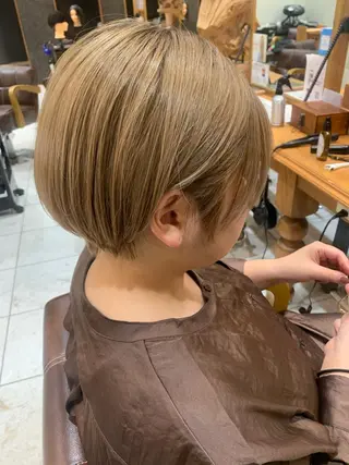 ショート 齋藤 明日香のヘアスタイル