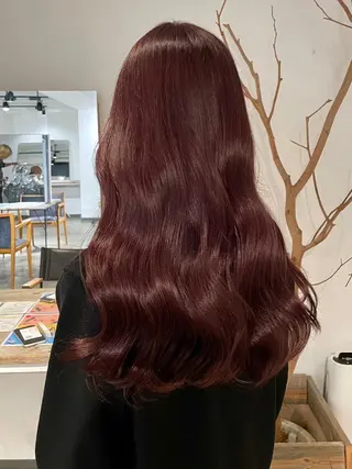 ロング カラー 🩷透明感/韓国 へア🩷HARUKAのヘアスタイル