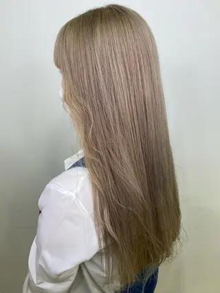 ロング カラー ヘアアレンジ ネイル マツエク・マツパ 💓💓彩 音💓💓のマツエク・マツパデザイン