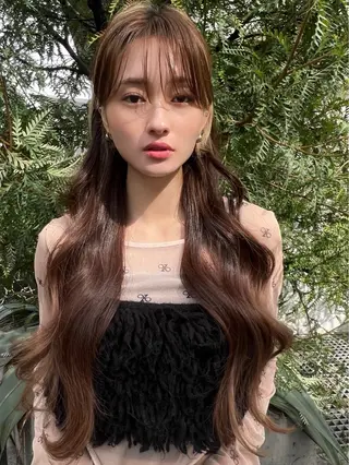 ロング ナチュラル🫧透明感 艶髪✨️亘 蓮太のヘアスタイル