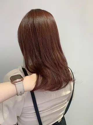 セミロング カラー 近藤千翔🩵 髪質改善Periodのエステ・リラクイメージ