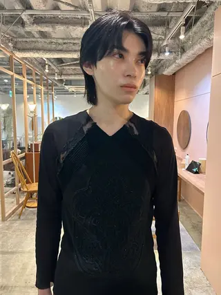 ショート ヘアアレンジ メンズ 🎀suzuna 透明感colorのヘアスタイル