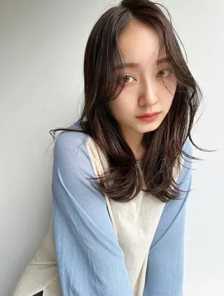 ロング カラー 【F.O.F】大野航 似合わせカットカラーのヘアスタイル