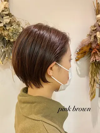 ショート カラー 高橋胡桃🪽 ディレクターのヘアスタイル
