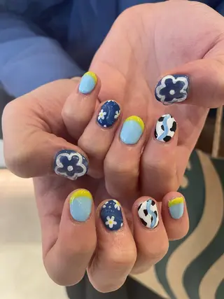 ネイル デザインカラー 🎀REINA🎀のヘアスタイル