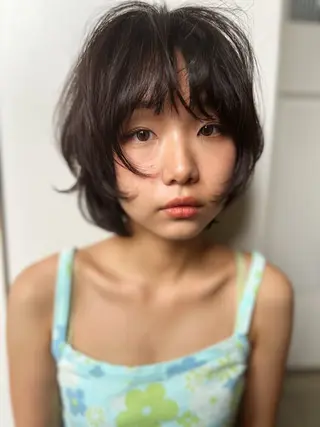 ショート harpers所属・篠原 一華のヘアスタイル