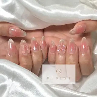 ネイル ❤️💛REBEST 京橋　nailのネイルデザイン