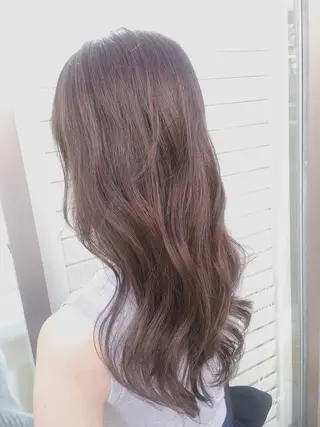 ミディアム カラー 渋谷/韓国風 西原直樹のヘアスタイル