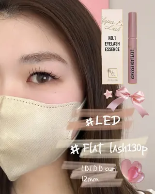 マツエク・マツパ Eyelash salon u'iのマツエク・マツパデザイン