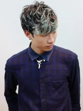 メンズ EARTH検見川浜 鈴木学のヘアスタイル