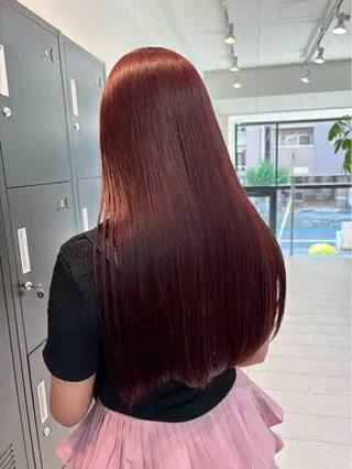 ロング カラー 🩷透明感/韓国 へア🩷HARUKAのヘアスタイル