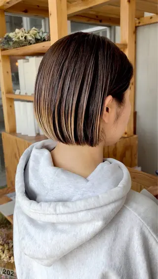 ミディアム Nicoru*所属・SONO 【一宮】のヘアスタイル