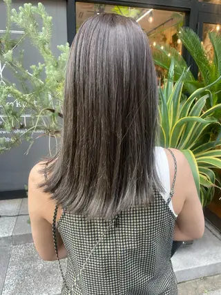 セミロング ニュアンスヘア /透明感🪽AYAのヘアスタイル