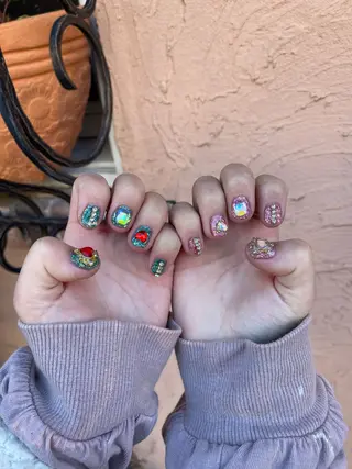 なつき/艶ピンク/ girly hairのヘアスタイル