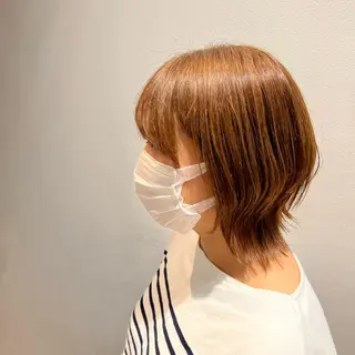 ミディアム インナーカラー♡ Nanakoのヘアスタイル