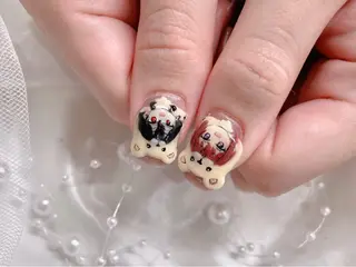 ネイル ゆりか ジョアアンジェ福島のネイルデザイン