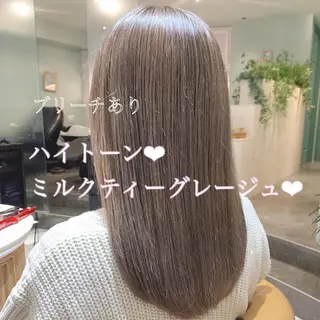 ロング カラー 韓国ヘア特化型美容師 カワノマイ🇰🇷のヘアスタイル