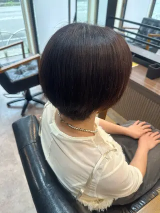 ショート 川端 まゆかのヘアスタイル