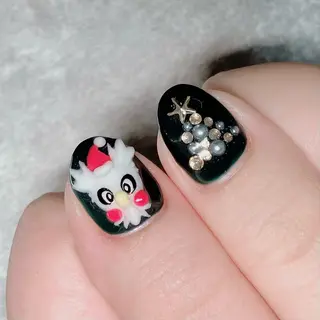 ネイル haleyume所属・shino🌟 痛ネイルのネイルデザイン