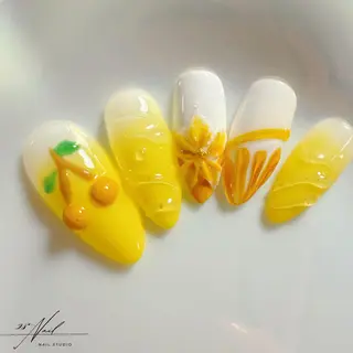 ミディアム 28ネイル フェンのネイルデザイン