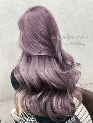 セミロング MOE 福岡韓国ヘア✧︎のヘアスタイル