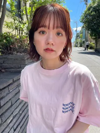 ミディアム カラー まつ毛パーマ🐏 NANAMIのマツエク・マツパデザイン