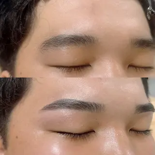 メンズ アイブロウ 麻生 悠希の眉毛・アイブロウイメージ