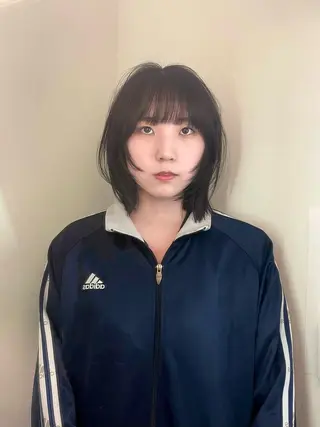 ショート yu-kaハッシュ カット/韓国レイヤーのヘアスタイル