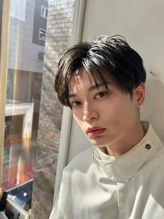 メンズ 横浜メンズ 特化タナカリョウのヘアスタイル