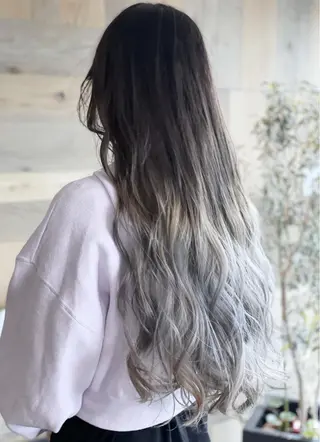 ロング 柿本拓【全席完全個室 ログネオン】のヘアスタイル