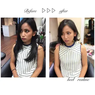 ショート ミディアム セミロング ロング ヘアアレンジ 成松 勇治のヘアスタイル