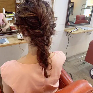 ロング ヘアアレンジ 博多|Sakurai Ayumiのヘアスタイル