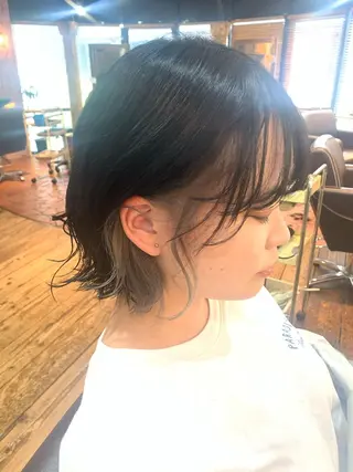 ショート カラー 🦋艶モテカラー/ヘ アセット🦋YURIのヘアスタイル