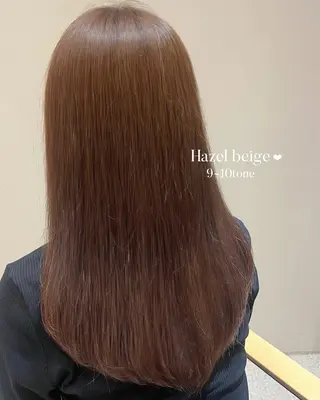 ロング 透明感カラー/顔周り カット🎀ヒラバルのヘアスタイル