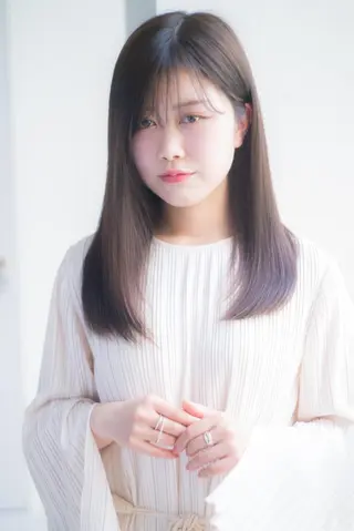 セミロング Private Hair Salon Free所属・Free 増山太亮のヘアスタイル