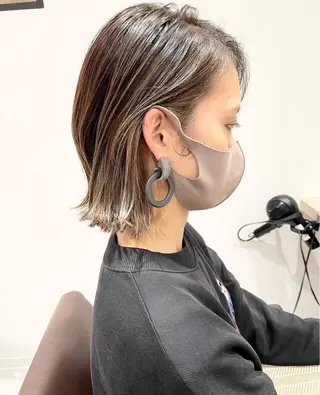 ミディアム TOMTO【トマト】所属・AMI /カットモデル募集中のヘアスタイル