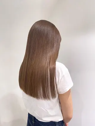 ロング カラー とびまつ /ショート/脱白髪染のヘアスタイル