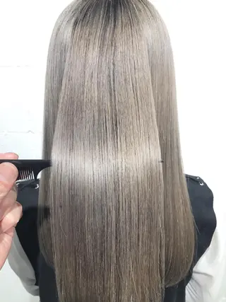 ロング ショート・ウルフ✂︎ 安住有咲子のヘアスタイル