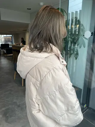 ミディアム 山﨑 大暉/ダブルカラー✨のヘアスタイル
