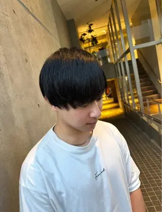 メンズ 透明感トリートメント 艶カラー/リョウタのヘアスタイル