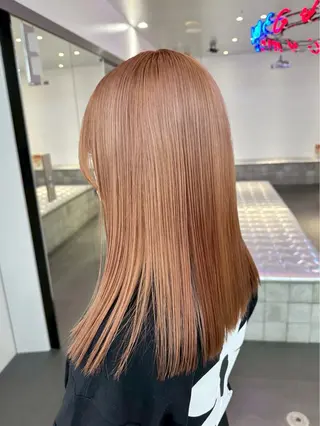 ミディアム カラー トップスタイリスト 👑田添幹宜のヘアスタイル