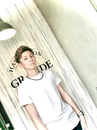 ショート カラー ヘアアレンジ メンズ ✨最強美容師✨ 💙にっしー西村💙のヘアスタイル