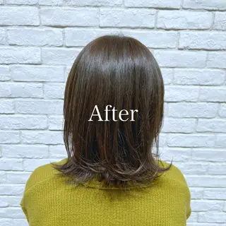 ミディアム カラー レディースヘア💫 加藤たいが🐯のヘアスタイル