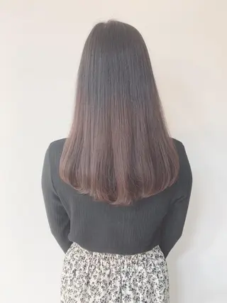 ロング カラー なりたいが叶う ながしまじゅんきのヘアスタイル